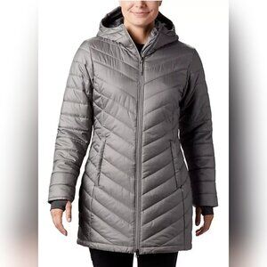 Columbia Women's Silver Morning Light II Thermal Omni-Heat Puffer Jacket Size XL